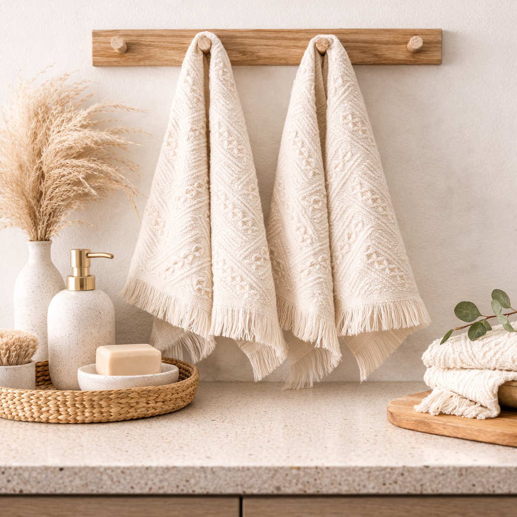 Luma Turkish Cotton Hand Towels