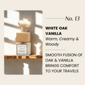 White Oak + Vanilla Car Diffuser