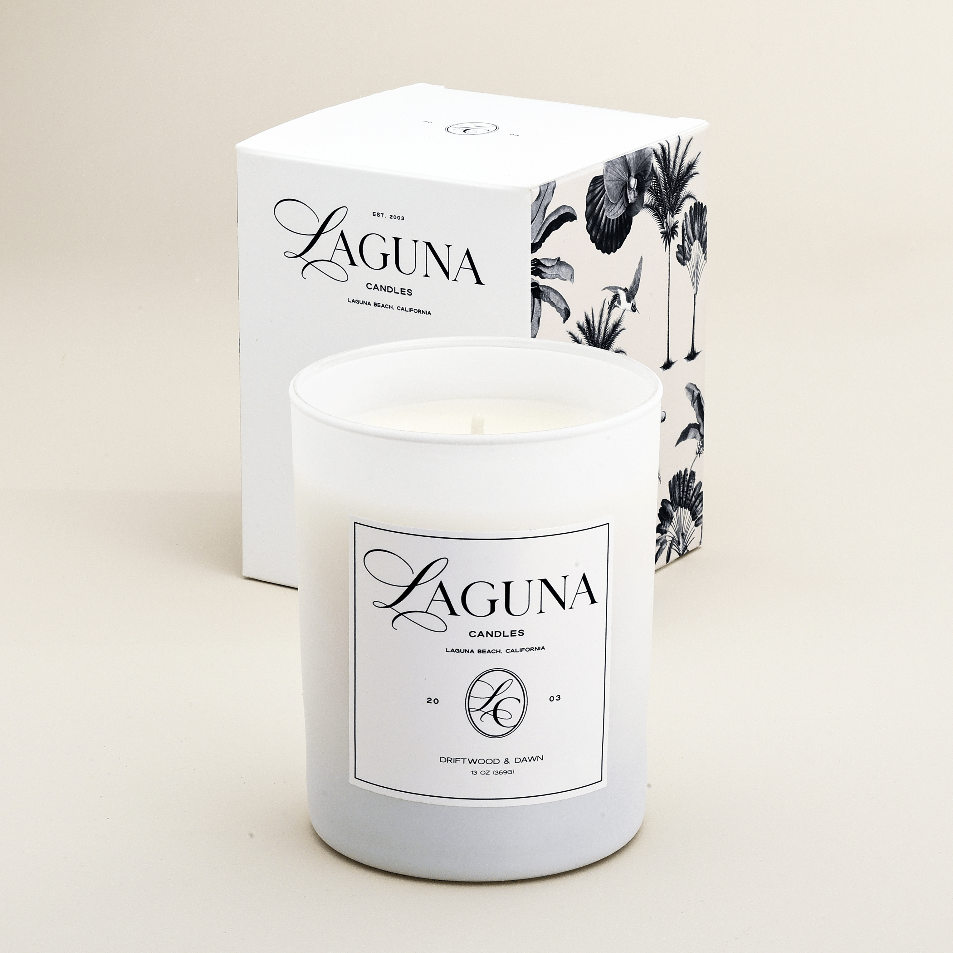 Driftwood & Dawn – 13oz Luxury Candle