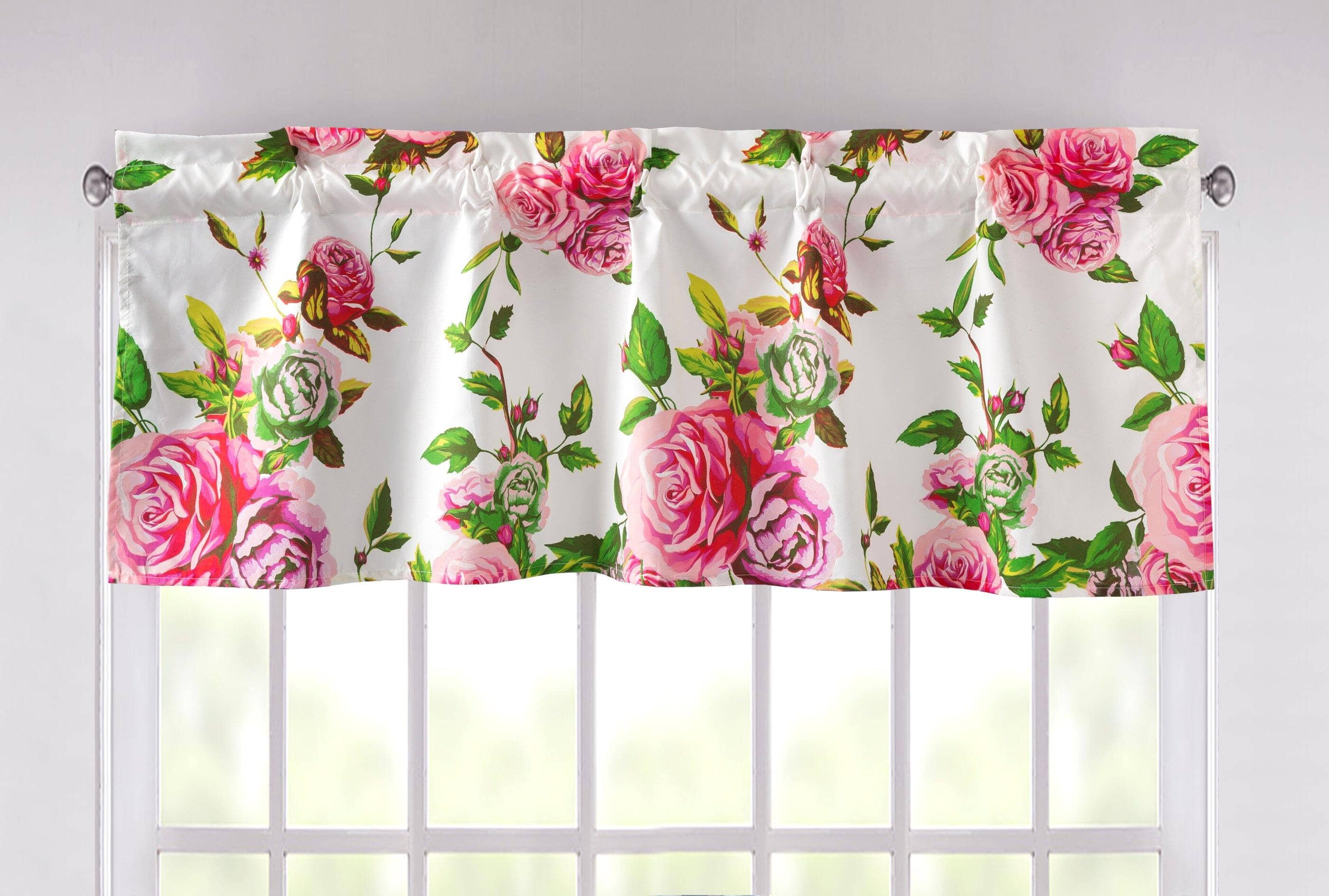 DaDa Bedding Romantic Roses Floral Bed in a Bag Set - Pink Cottage Bedding