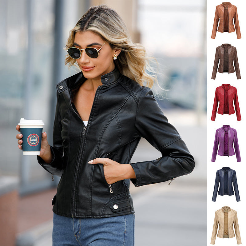 Women’s Classic Leather Jacket