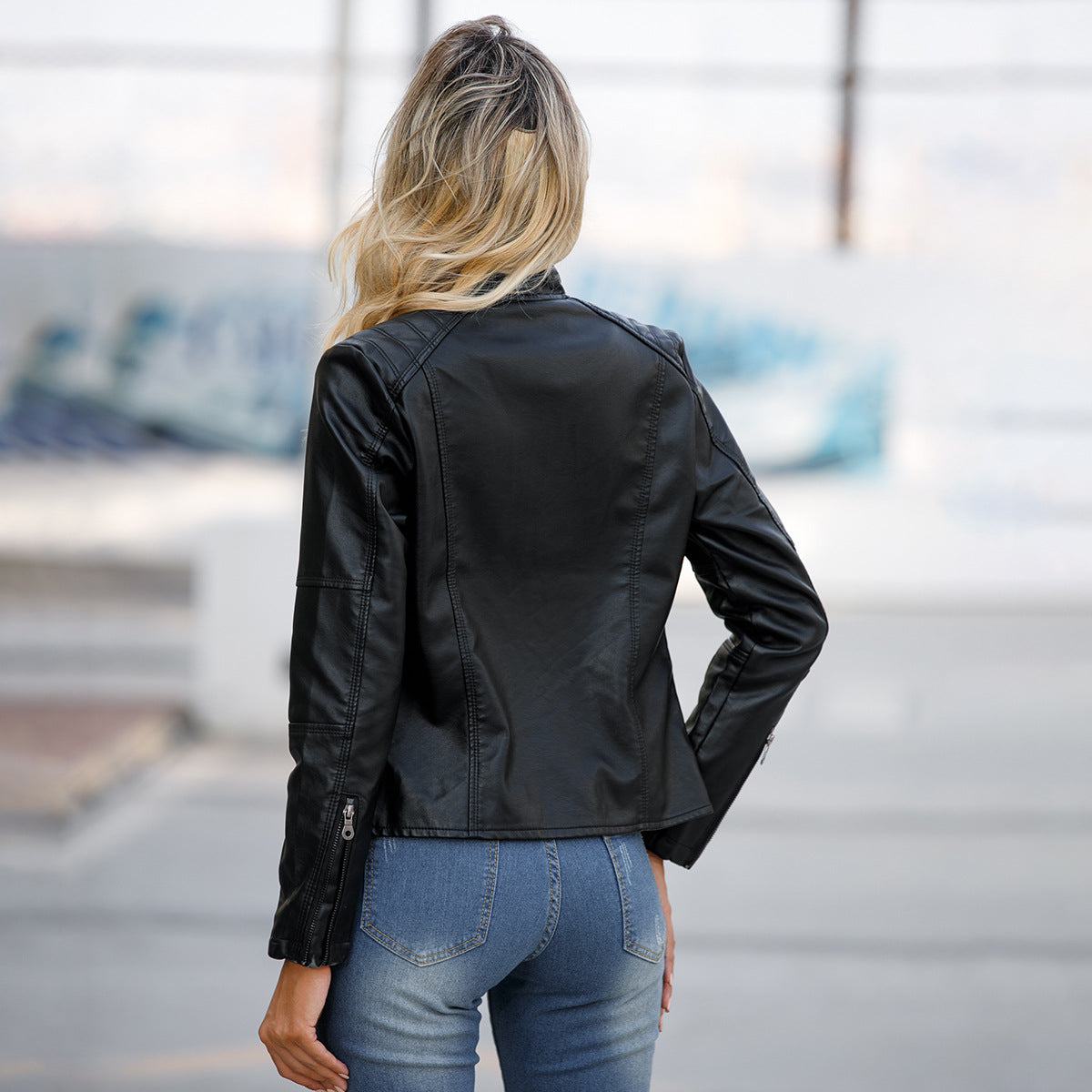 Women’s Classic Leather Jacket