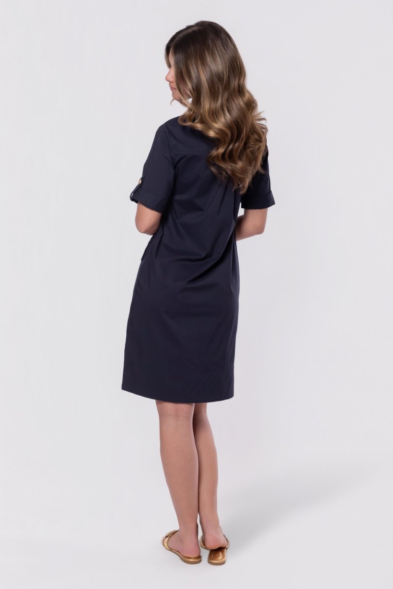Hayden Dress (Navy)