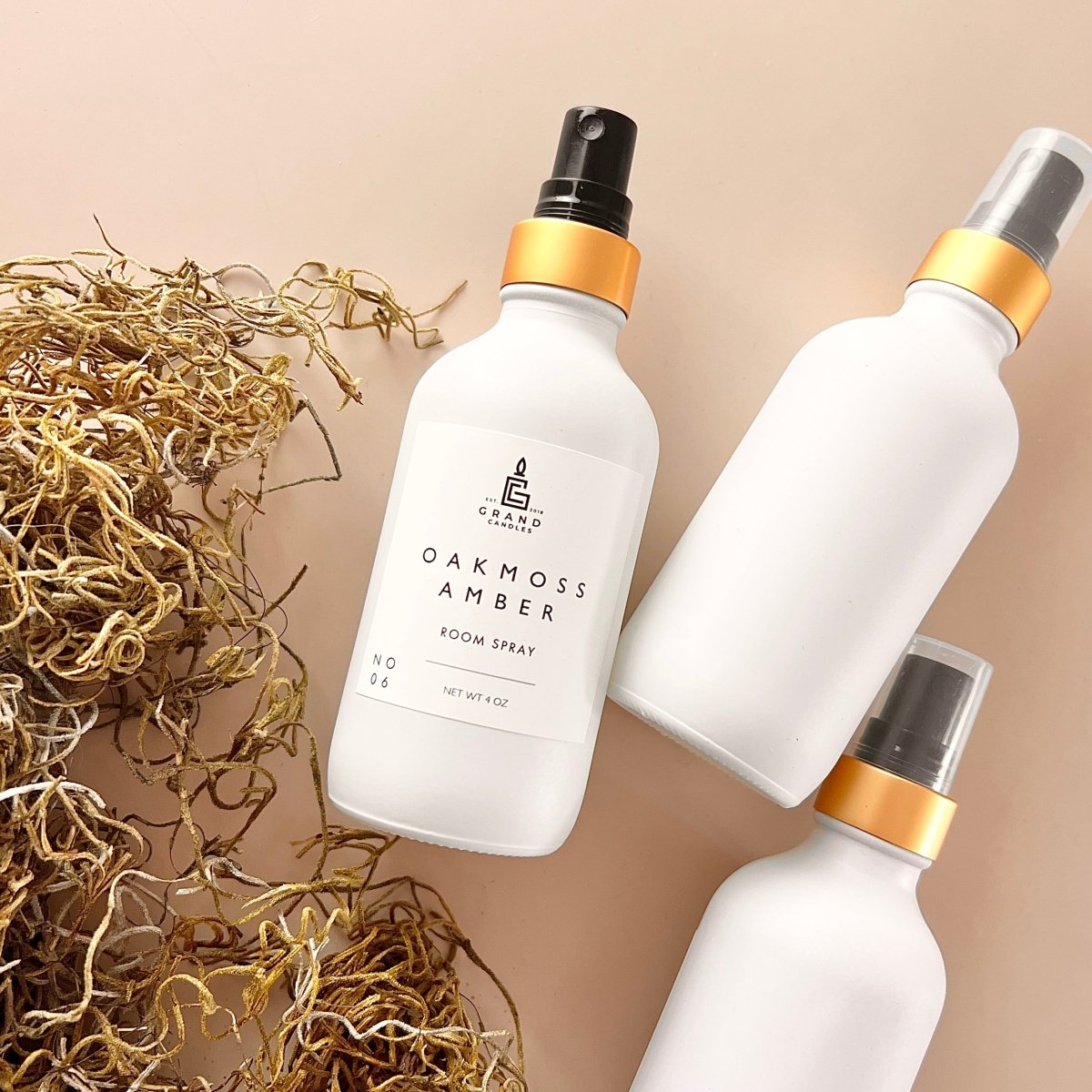 Oakmoss + Amber Room & Linen Spray